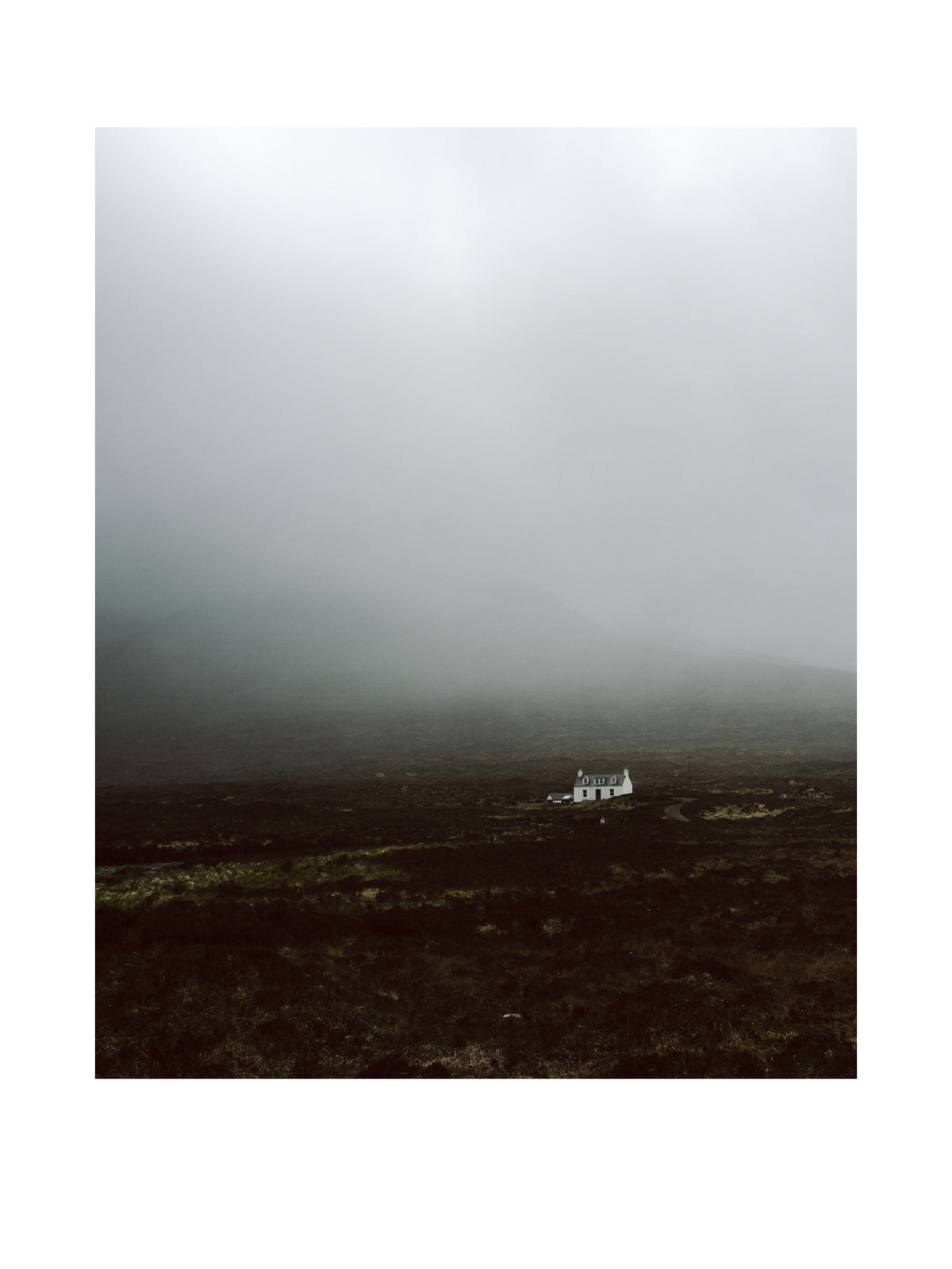 "Schottland im Nebel" Fine Art Print