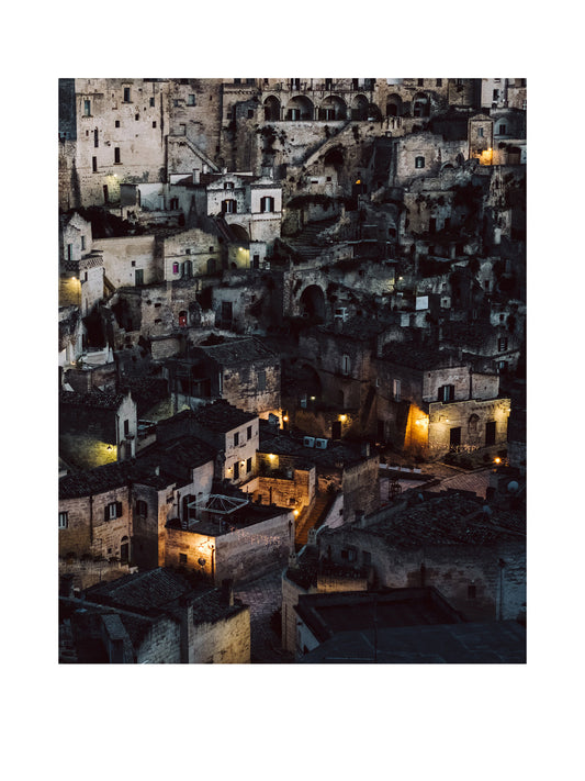 "Matera im Dezember" Fine Art Print